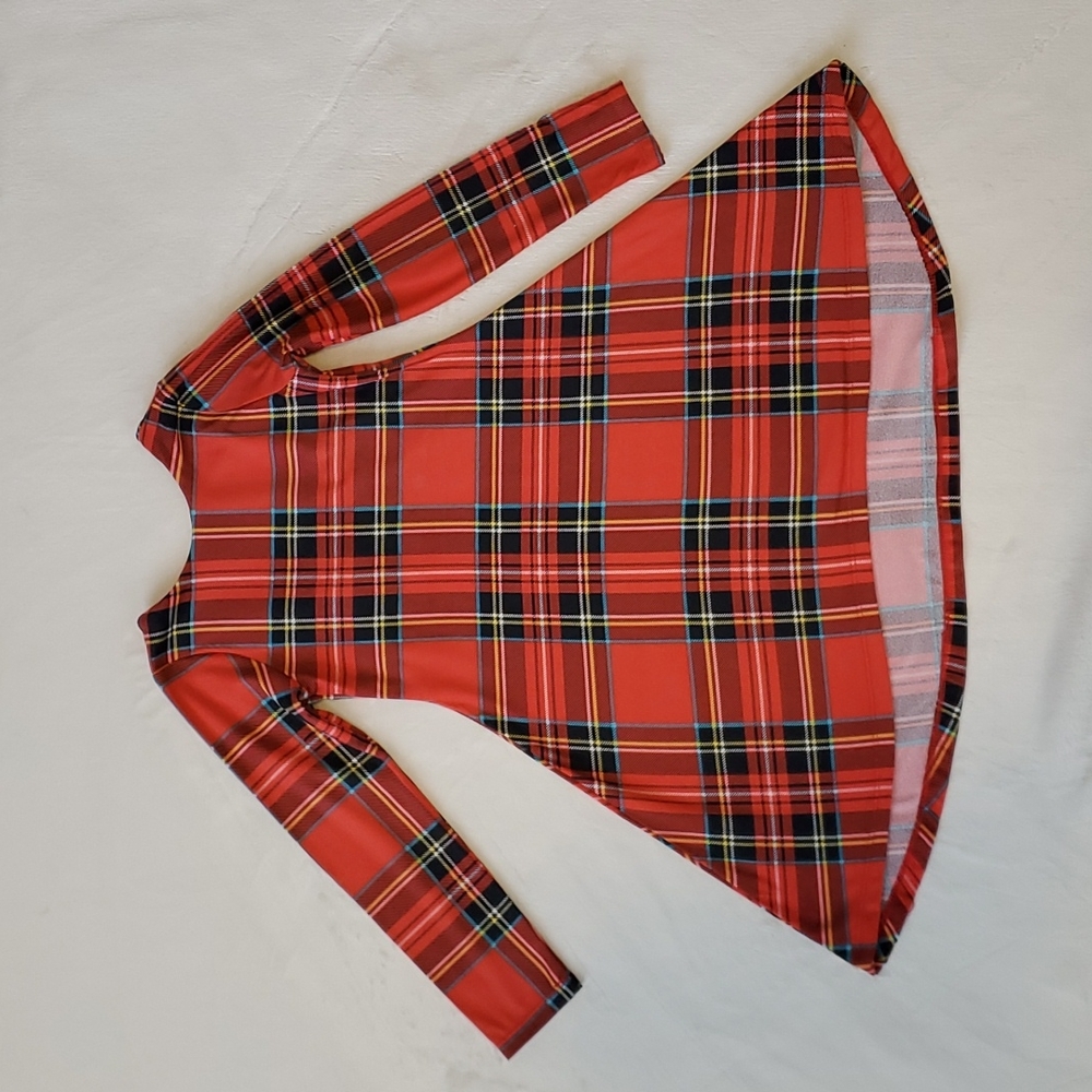 Briabay Red Plaid Dress Size 3T